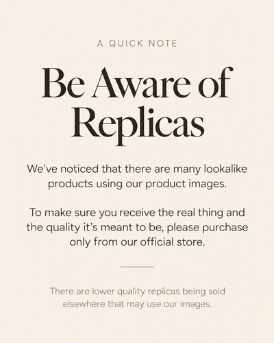 A quick note - be aware of replicas