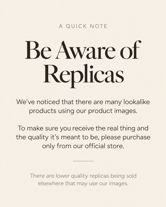 A quick note - be aware of replicas