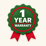 1 Year Warranty